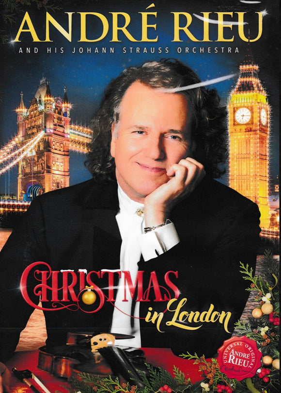 <b>André Rieu, Johann Strauss Orchestra</b>, Christmas In London – DVD video