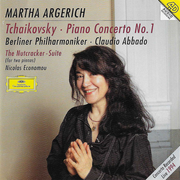 <b>Martha Argerich, Berliner Philharmoniker, Claudio Abbado, Nicolas Economou</b>, Tchaikovsky: Piano Concerto No.1; The Nutcracker Suite – CD