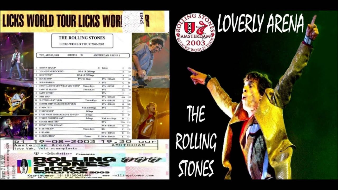 <b>The Rolling Stones</b>, Licked Live In NYC – CD + DVD video