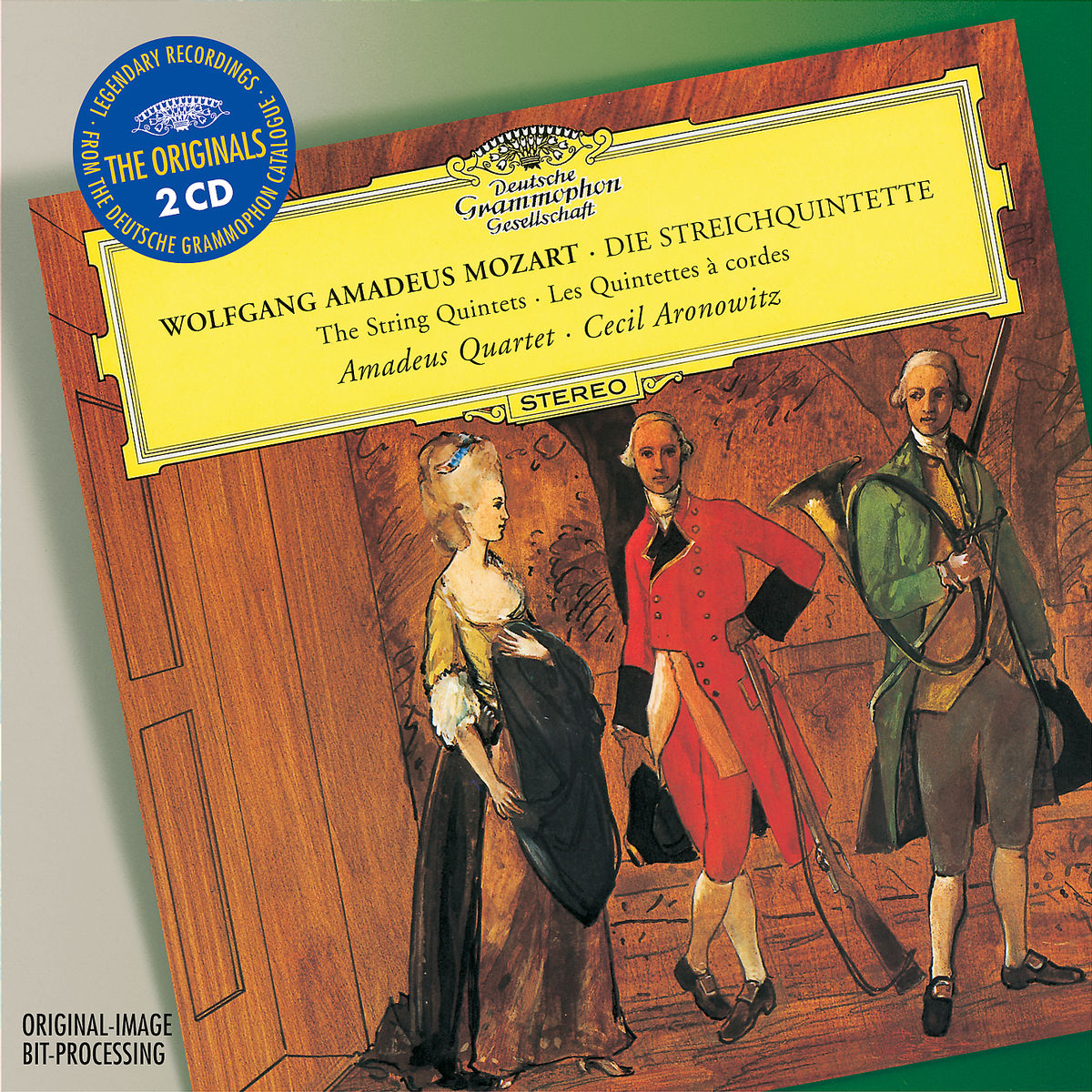 <b>Amadeus Quartet, Cecil Aronowitz</b>, Mozart: The String Quintets – CD