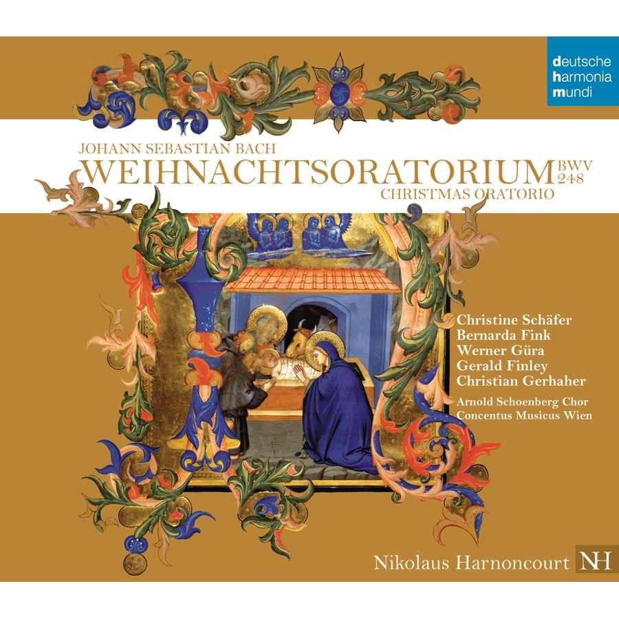 <b>Harnoncourt, Nikolaus</b>, Bach: Weihnachtsoratorium – CD