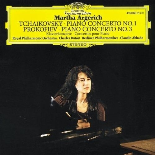 <b>Martha Argerich, Royal Philharmonic Orchestra, Charles Dutoit, Berliner Philharmoniker, Claudio Abbado</b>, Tchaikovsky: Piano Concerto No.1 / Prokofiev: Piano Concerto No.3 – CD