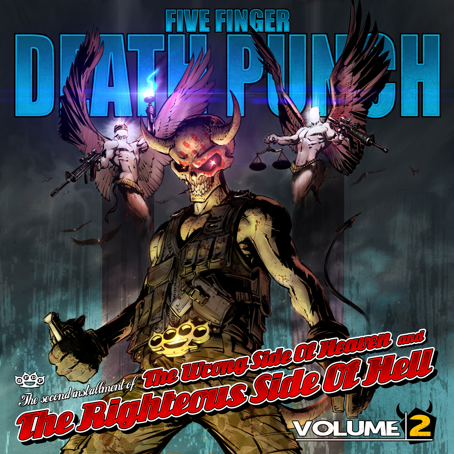 <b>Five Finger Death Punch</b>, The Wrong Side Of Heaven And The Righteous Side… – CD