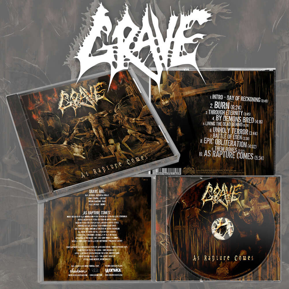 <b>Grave</b>, As rapture comes – CD
