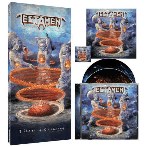 <b>Testament</b>, Titans Of Creation (video Album) Ltd Cd+blu-ray – CD