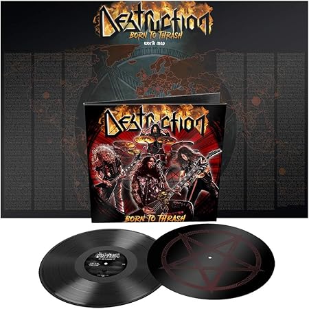 <b>Destruction</b>, Born To Thrash (live) -gatefold- – Vinil