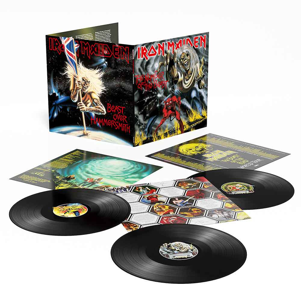 <b>Iron Maiden</b>, The Number Of The Beast / The Beast Over Hammersmith – Vinil