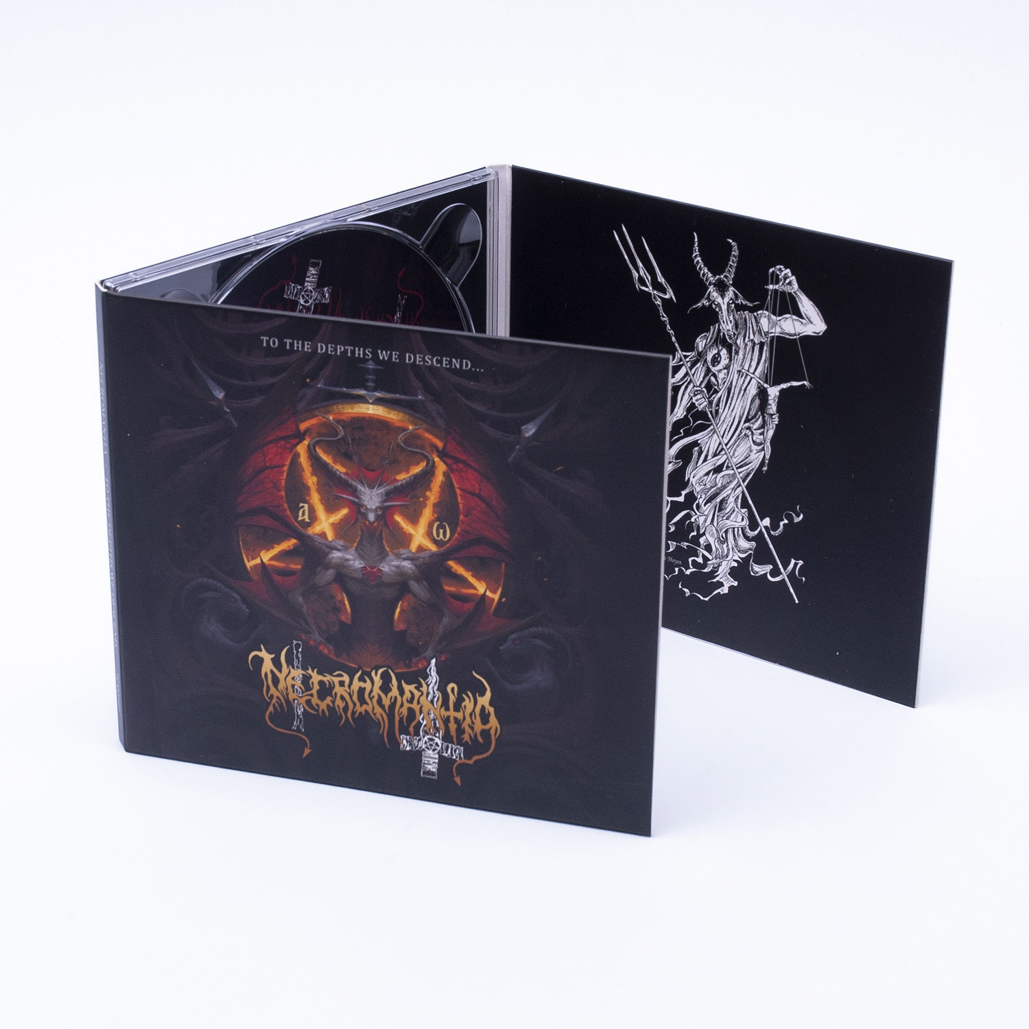 <b>Necromantia</b>, To The Depths We Descend – CD