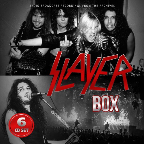 <b>Slayer</b>, Box (RADIO BROADCAST RECORDINGS FROM THE ARCHIVES) – 6CD DIGISLEEVE – CD