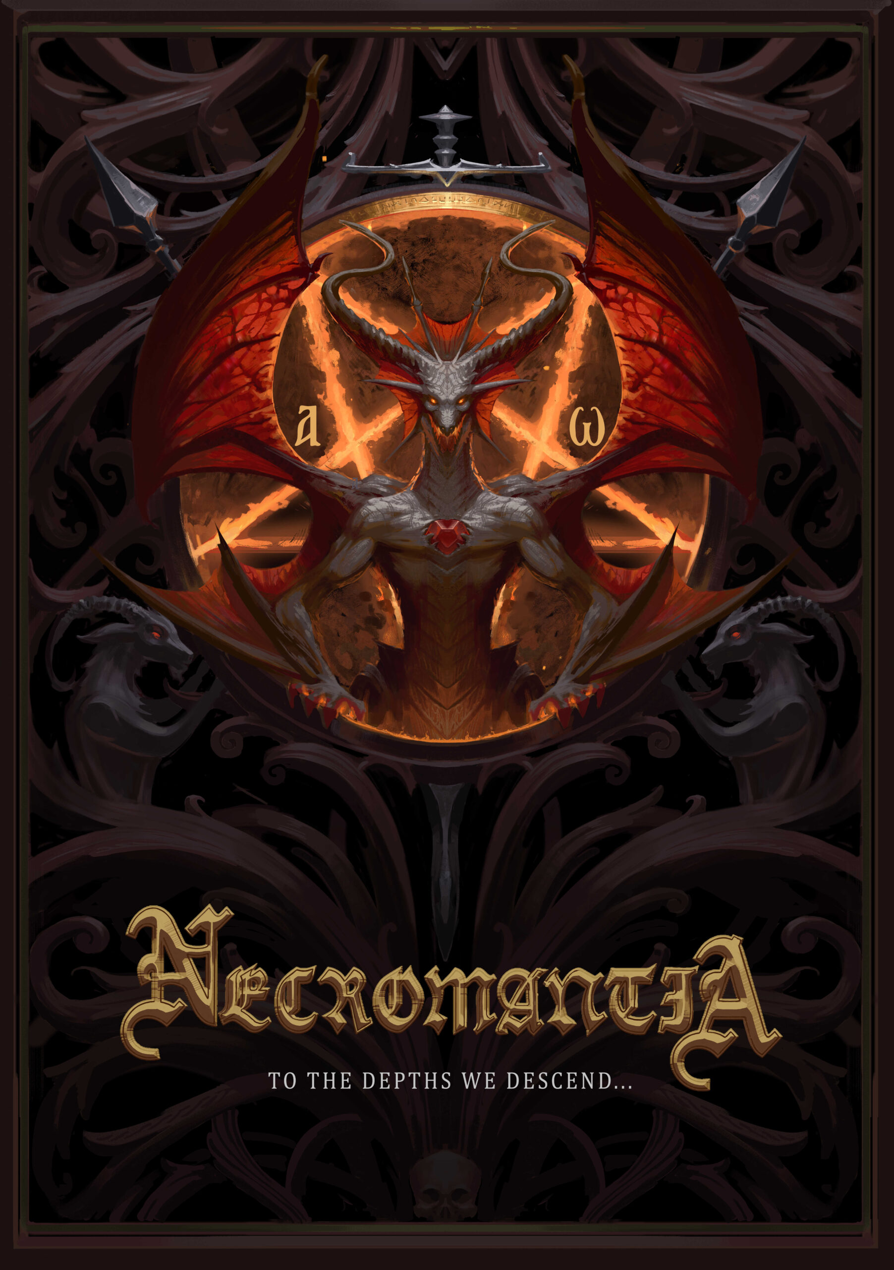 <b>Necromantia</b>, To The Depths We Descend – CD