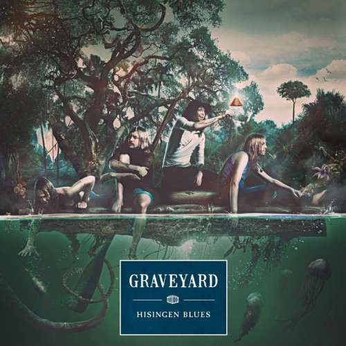 <b>Graveyard</b>, Hisingen Blues Opaque Marble Eco Gatefold, 2021 Reprint – Vinil
