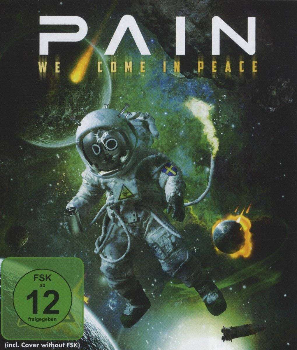 <b>Pain</b>, We Come In Peace – Blu-Ray Disk